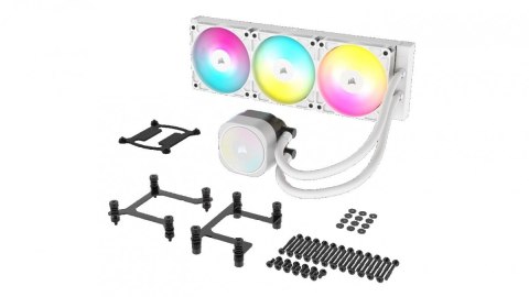 Chłodzenie CPU NAUTILUS 360 ARGB 360 mm białe Corsair