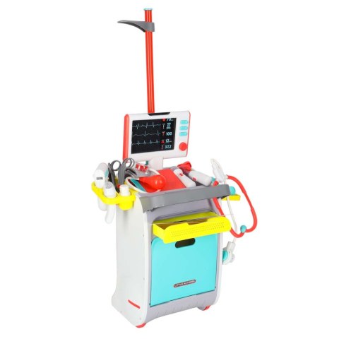Duży zestaw lekarza stacja medyczna mały doktor ekg rtg światło dźwięk Kik Sp. z o. o. Sp. k.