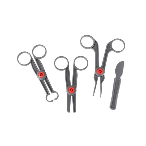 Duży zestaw lekarza stacja medyczna mały doktor ekg rtg światło dźwięk Kik Sp. z o. o. Sp. k.