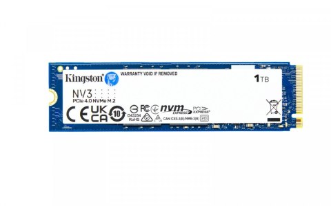 Dysk SSD NV3 1TB M.2 2280 PCI-e 4.0 NVMe 6000/4000 Kingston