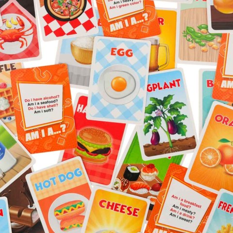 Gra rodzinna towarzyska dla dzieci Zgadnij kim jestem? Jedzenie Kik Sp. z o. o. Sp. k.