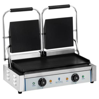 Kontakt grill kontaktowy dwustronny podwójny gładki 3600W 230V Royal Catering Royal Catering
