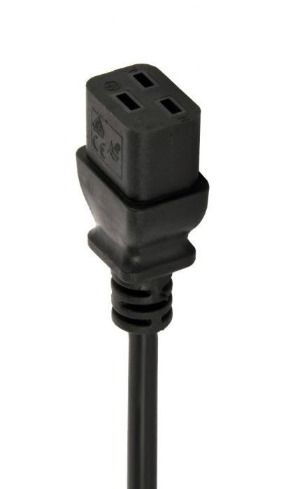 Listwa zasilająca rack PDU 10xC13 1U 16A C19 2m Gembird