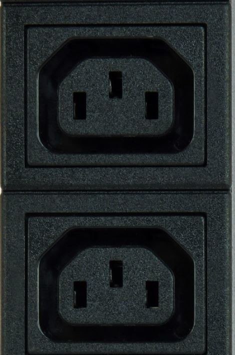 Listwa zasilająca rack PDU 10xC13 1U 16A C19 2m Gembird