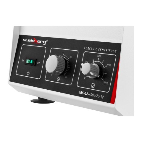 Profesjonalna wirówka laboratoryjna do osocza do 12 próbówek 20ml 180W SBS-LZ-4000/20-12 Steinberg Systems