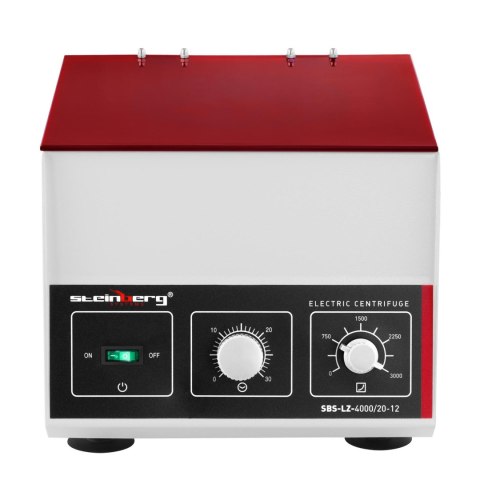 Profesjonalna wirówka laboratoryjna do osocza do 12 próbówek 20ml 180W SBS-LZ-4000/20-12 Steinberg Systems