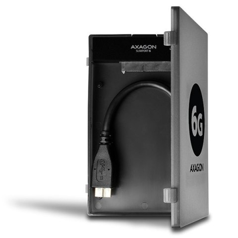 ADSA-1S6 Adapter USB 3.0 - SATA 6G do szybkiego przyłączenia 2.5" SSD/HDD, z pudełkiem AXAGON