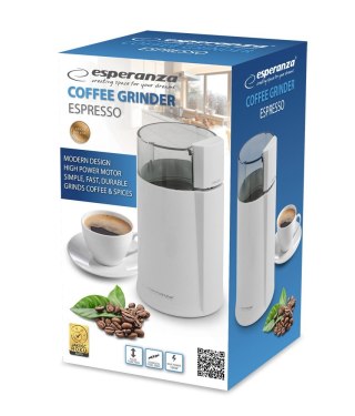 Młynek do kawy Espresso biały EKC001W Esperanza