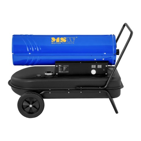 Mobilna nagrzewnica dmuchawa olejowa na ropę olej 20kW MSW