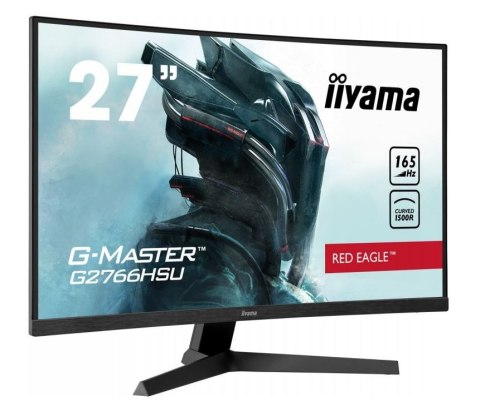 Monitor 27 cali G2766HSU-B1 VA,165HZ,1500R,1MS,DP,HDMIx2,USB,FreeSync IIYAMA
