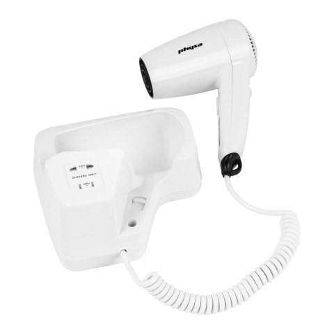 Suszarka do włosów basenowa hotelowa ścienna biała 1200W Physa SICCO Physa