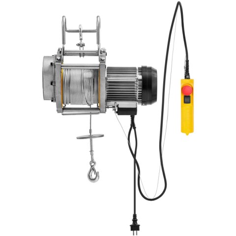 Wciągarka wyciągarka linowa elektryczna 1300 W 60 m 250 kg MSW