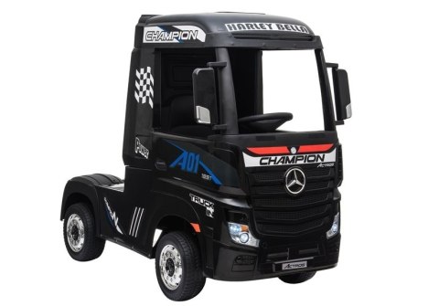 Auto na Akumulator Mercedes Actros Czarny LEAN CARS