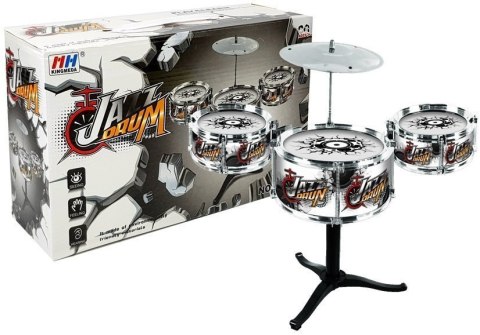 Perkusja Zestaw Bębnów 3 Bębenki LEAN Toys