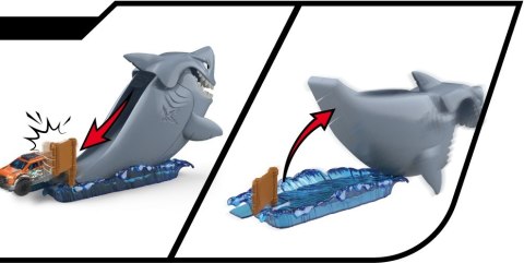 Tor samochodowy Zestaw Atak Rekina ZURU Metal Machines