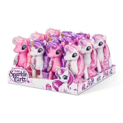 Figurki Jednorożce z Kucykami karton 12 sztuk ZURU Sparkle Girlz