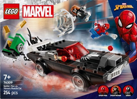 Klocki Super Heroes 76309 Spider-Man kontra muscle car Venoma LEGO
