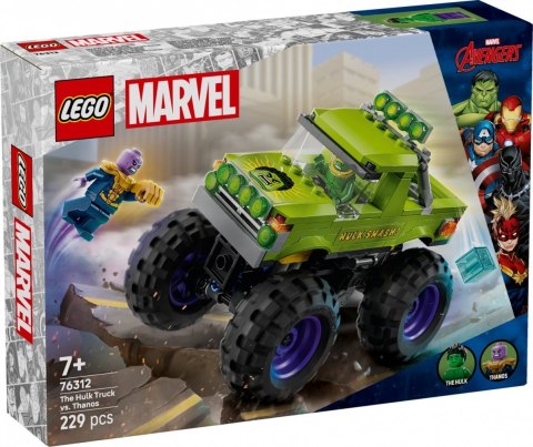 Klocki Super Heroes 76312 Monster truck Hulka kontra Thanos LEGO