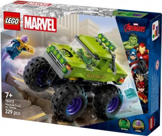 Klocki Super Heroes 76312 Monster truck Hulka kontra Thanos LEGO