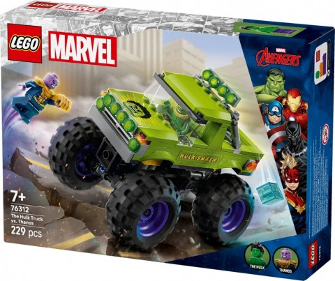 Klocki Super Heroes 76312 Monster truck Hulka kontra Thanos LEGO
