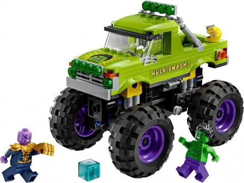Klocki Super Heroes 76312 Monster truck Hulka kontra Thanos LEGO