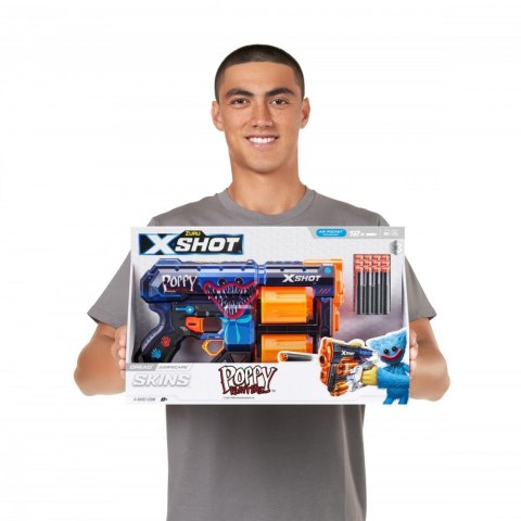 Wyrzutnia Skins Dread 12 strzałek Jumpscare ZURU X-Shot