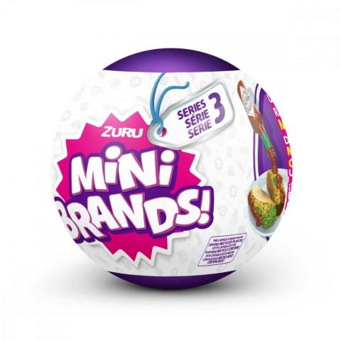 Figurki Mini Brands Global Brands Seria 3 1 sztuka ZURU 5 Surprise
