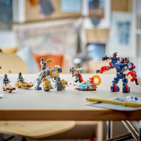 Klocki Super Heroes 76322 Avengers: Koniec gry Thor kontra Chitauri LEGO