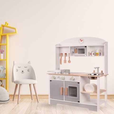 Kuchnia dla dzieci drewniana MDF MODERN CLASSIC akcesoria 82cm Kik Sp. z o. o. Sp. k.