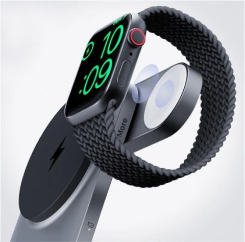 LC-MC312 Slim 3w1 ładowarka bezprzewodowa MagSafe Qi2 15W + ładowarka PD 30W + Etui AUKEY