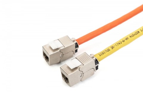 Moduł Keystone RJ45 (8P8C) kat. 6A STP, LSA, beznarzędziowy Digitus