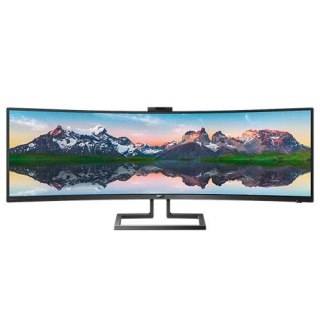 Monitor 48.8 cala 499P9H Curved VA HDMIx2 DP USB-C HAS Philips