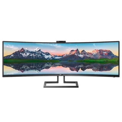 Monitor 48.8 cala 499P9H Curved VA HDMIx2 DP USB-C HAS Philips