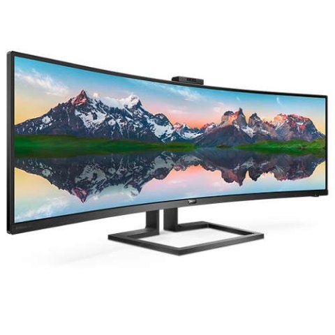 Monitor 48.8 cala 499P9H Curved VA HDMIx2 DP USB-C HAS Philips