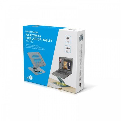 Podstawka stojak pod laptop/tablet TB-LPT2 do 15 cali 10kg TB