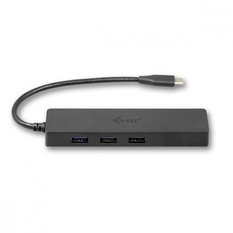 USB-C Slim 3-port HUB z adapterem Gigabit Ethernet I-tec