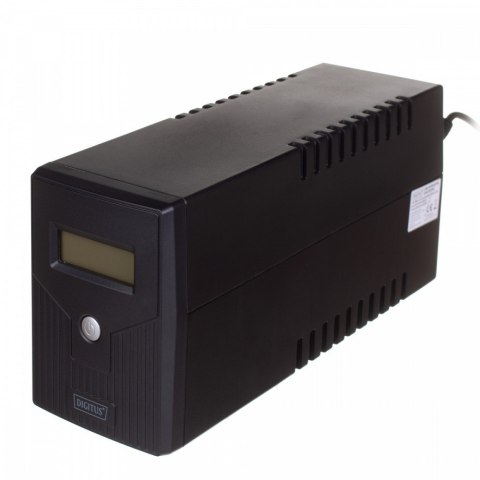 Zasilacz awaryjny UPS Line-Ineractive LCD, 800VA/480W, 1x12V/9Ah, AVR, 2xSCHUKO, USB, RJ11 Digitus