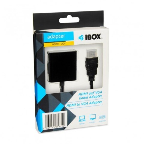 Adapter HDMI-VGA IAHV01 IBOX