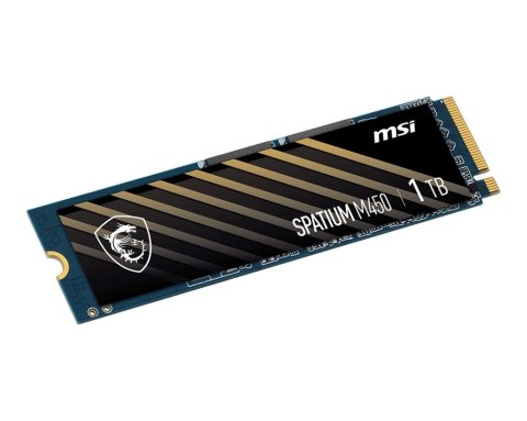 Dysk SPATIUM M450 1TB V1 M.2 PCIe4 3600/3000MB/s MSI