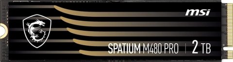 Dysk SSD SPATIUM M480 PRO 2TB M.2 PCIe4 7400/7000MB/s MSI
