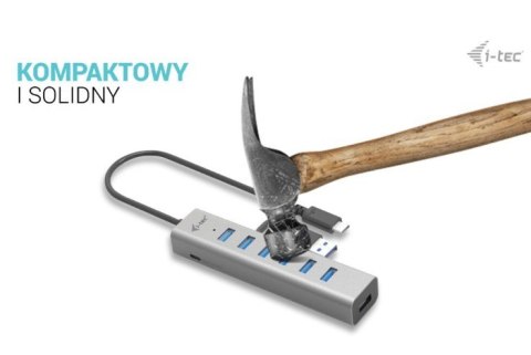 Hub USB-C Charging Metal HUB 7 Port I-tec