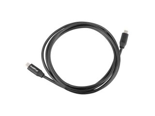 Kabel USB-C M/M 2.0 CA-CMCM-40CU-0018-BK Czarny 1.8m Lanberg