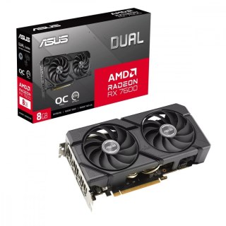 Karta graficzna Dual Radeon RX 7600 EVO OC Edition 8GB GDDR6 Asus