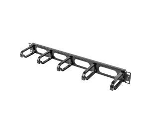 Organizer kabli do szaf 19 cali 1U Typ B czarny AK-1205-B Lanberg