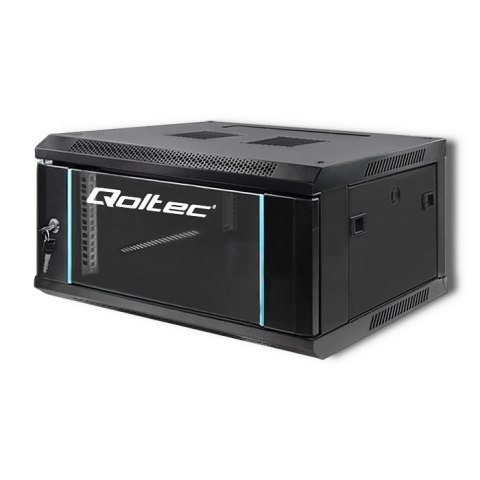 Szafa RACK 19 cali | 4U | 600 x 280 x 450 Qoltec