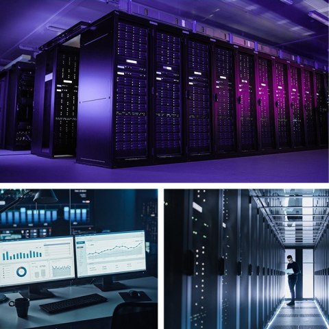 Zasilacz awaryjny UPS RACK | 1kVA | 800W | LCD Qoltec