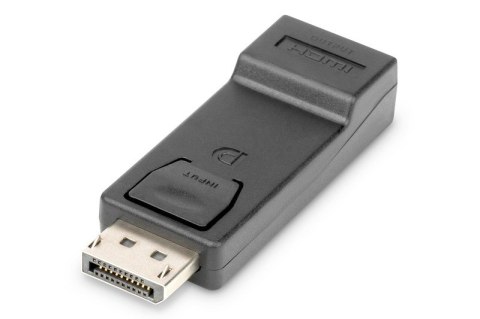 Adapter Displayport 1080p 60Hz FHD Typ DP/HDMI A M/Ż czarny Digitus