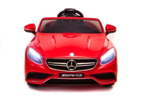 Auto Na Akumulator Mercedes S63 AMG Czerwony LEAN CARS