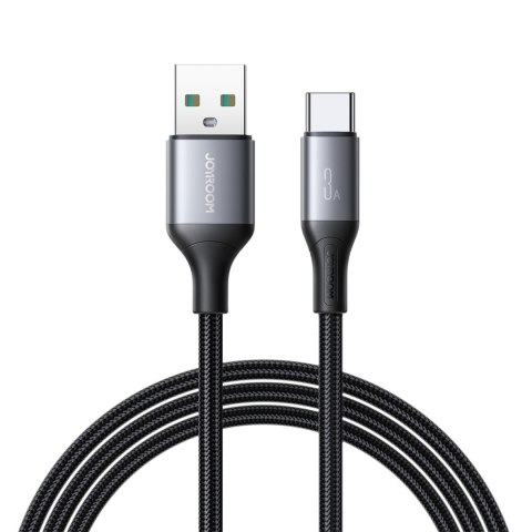 Kabel przewód USB-A - USB-C 3A 2m - czarny JOYROOM