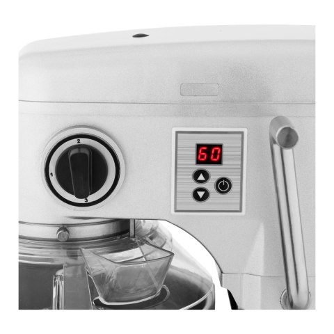 Mikser robot spiralny planetarny z opuszczaną misą RCPM-10.1B 10 l 230 V 650 W Royal Catering